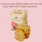 Shubh Kitchen Cinnamon Roll Sugar Cookies, Gourmet, Egg-Free, Vegetarian, Handmade, 5 oz Pack