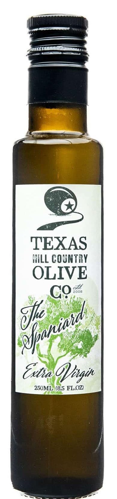 Texas Hill Country Olive Co Extra Virgin Olive Oil - Cold Pressed - Rich & Fruity - 8.5 Fl Oz