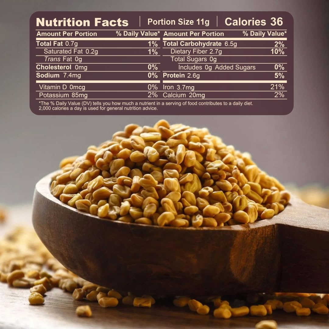 Naturemills Premium Fenugreek Seeds - Whole Spice (200G)