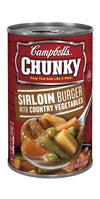 Campbell s Chunky Healthy Request Soup, Sirloin Burger with Country Vegetables, 18.8 Oz. (Pack Of. 8)