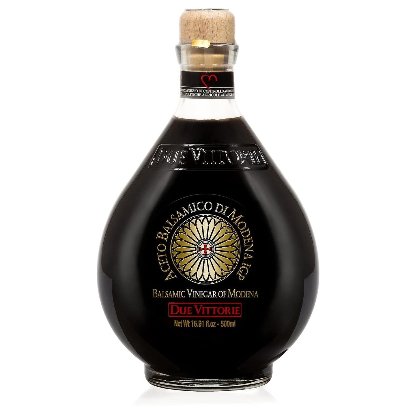 Due Vittorie Balsamic Vinegar of Modena, 16.91 Fl Oz, Highest Score from The Consortium of Modena