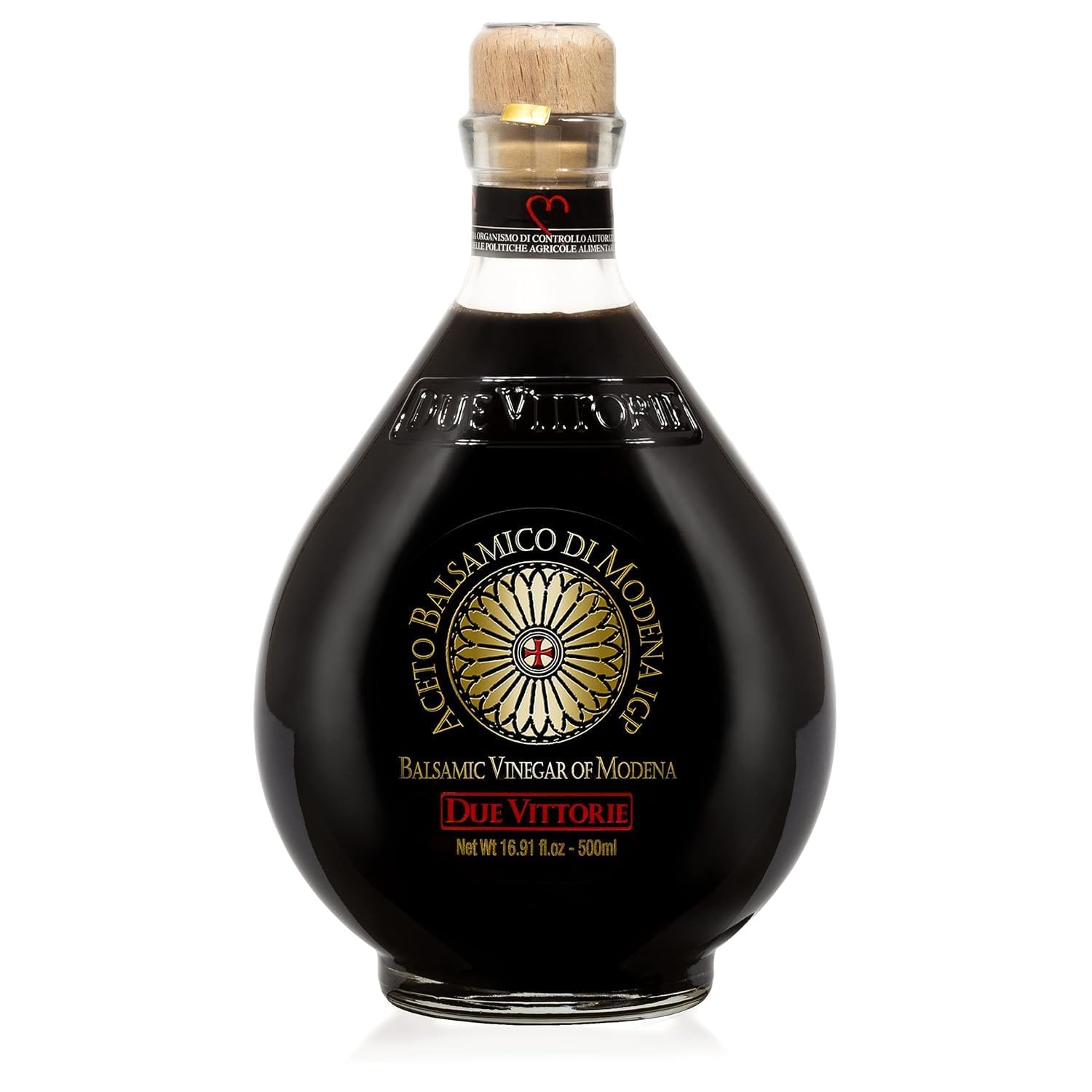 Due Vittorie Balsamic Vinegar of Modena, 16.91 Fl Oz, Highest Score from The Consortium of Modena