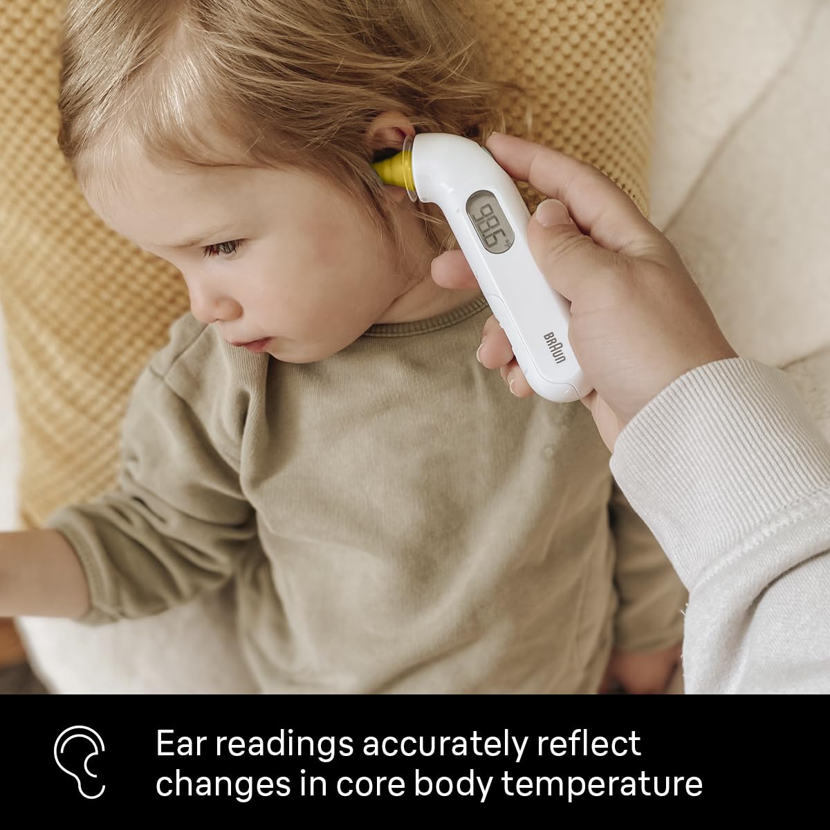Braun Thermoscan3 Ear Thermometer For Babies Kids Toddlers And Adults Display Is Digital And Accurate Thermometer For Precise Fe