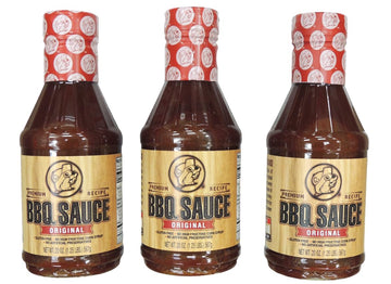 Buc-ees BBQ Sauce Set - Premium Recipe - 2 Bottles (40 Oz), 3 Bottles (60 Oz), 4 Bottles (80 Oz), 6 Bottles (120