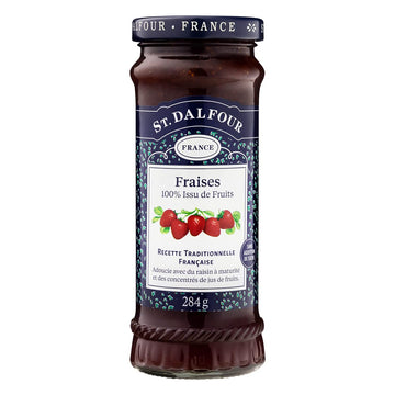 St. Dalfour All Natural Fruit Spread Strawberry -- 10 oz