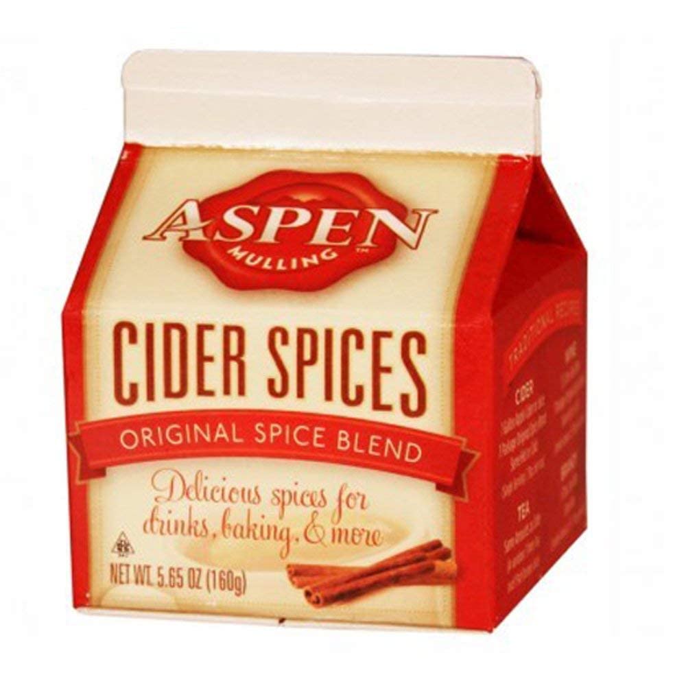 Aspen Mulling Spices Holiday Mulling Spice Mix, Cinnamon Nutmeg Clove, 5.65 oz (Pack of 4)