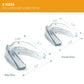 Neomen Mouth Guard For Grinding Teeth- 2 Sizes, Pack Of 4 - New Upgraded Dental Night Guard For Clenching Teeth, Stops Bruxism,