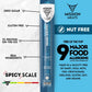 Mission Meats  ed Pepper Pork Meat Sticks - Sugar Free, AIP Friendly, Paleo, 1oz (Pack of 72)
