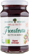 Rigoni di Asiago Fiordifrutta Organic Fruit Spread, Wild Berries, 8.82 Ounce (Pack of 6)
