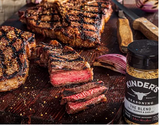 HUBZ Seasoning Set, 4 Pack, Includes The Blend, Buttery Steakhouse, Woodfired Garlic, Cowboy Butter, Gluten Free, Non-GMO