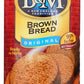 B & M Bread Brown Plain Pack Of 2, Net Wt 16 0Z (1 Lb) 453G