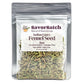 SavorSatch Fennel Seeds - 8oz Resealable Stand-Up Pouch | Indian Fancy Green Whole Seeds | Non-GMO, Certified Kosher, Bulk Herb 