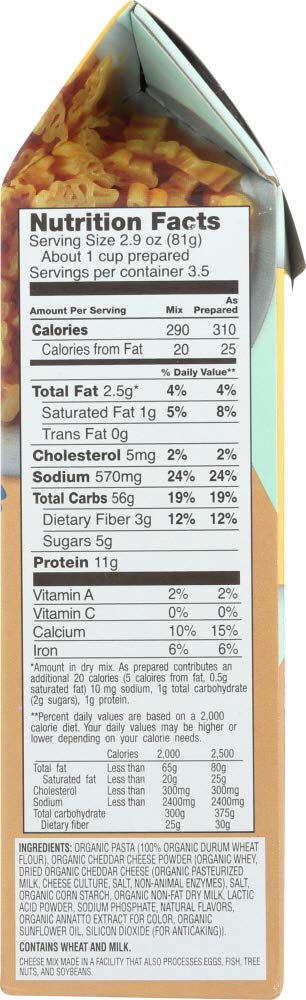 PASTABILITIES Organic Dinosaur Mac 'n Cheese, 9 OZ
