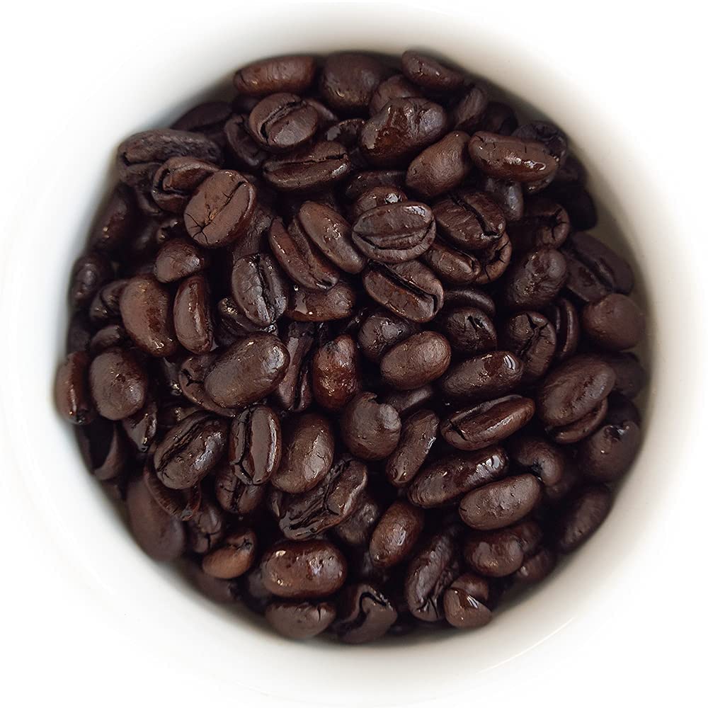 Fresh Roasted Coffee Dark Roast Whole Bean, Fair Trade Organic, 80 oz (5 lb), Kosher, Model FRC742_AF