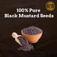 SPICE MAGIC Black Mustard Seed - 100% Pure, Non-GMO, Indian Origin - 7oz (200g)