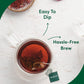 Vahdam, Himalayan Oolong Tea Bags (30 Count) - 100% Natural Tea, Oolong Tea Loose Leaf Pyramid Tea Bags, Brew Hot, Iced Or Kombu