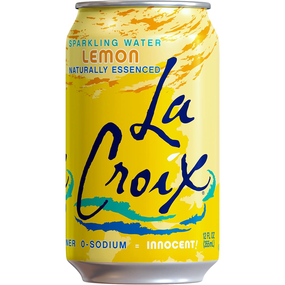 LaCroix Sparkling Water, Lemon, 12 Fl Oz (pack of 12)