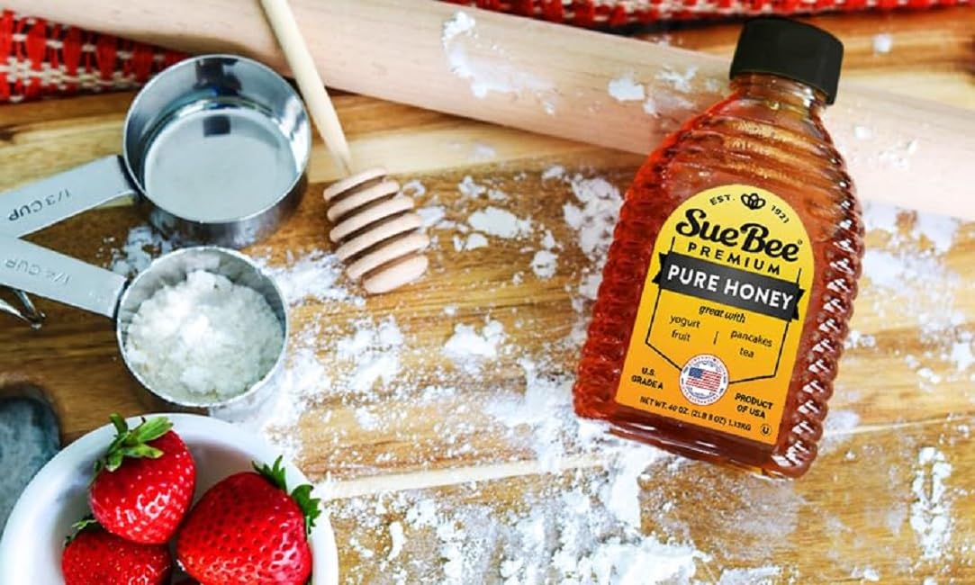 Sue Bee Pure Premium Honey From Usa Beekeepers, 40 Ounce (2.5 Lb)