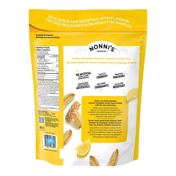 Nonnis Limoncello Biscotti Bites 28oz