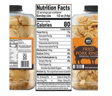 MemberMark Original Fried Pork Rinds, 16 oz Jar