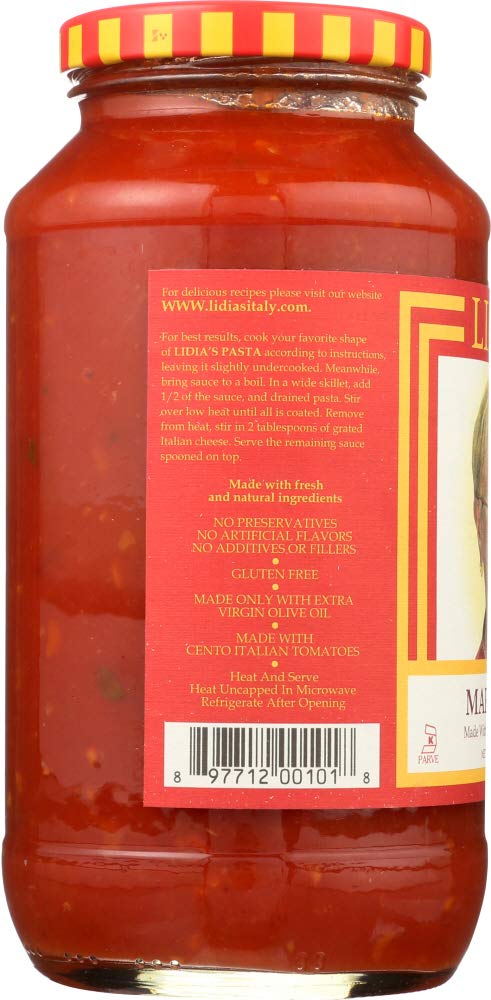 Lidia'S Marinara Pasta Sauce, 25 Oz