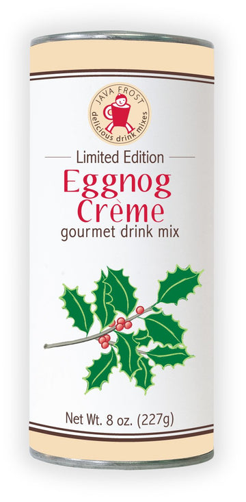 Java Frost Eggnog Creme Drink Mix, 8 Ounce, Pack of 1