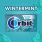Orbit Wintermint Sugarfree Chewing Gum, 14 Pieces (Pack Of 12)
