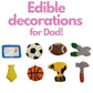 Dad Designer Cookie Decorating Kit For Father'S Day - 8 Pre-Baked Vanilla Cookies With Cookie Icing, Edible Decorations And Glit