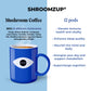 Shroomzup Mushroom Coffee K Cups 12 Pods - 10 Mushroom Coffee With Ashwagandha And Shilajit - Dark Roast Single Serve K-Cup Pods