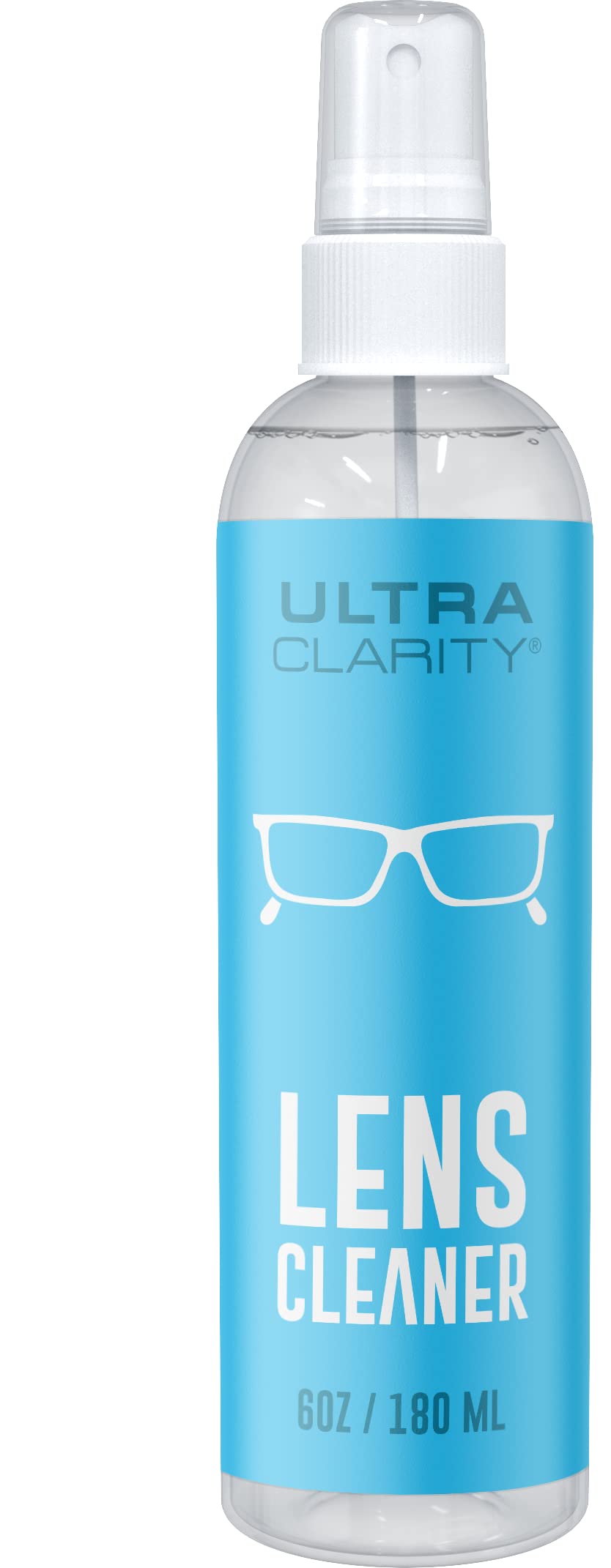 Ultra Clarity Powered By Nano Magic  Lens Cleaner 6Oz Spray Bottle  Ideal For Coated Glasses Sunglasses Goggles Glass Camera Len