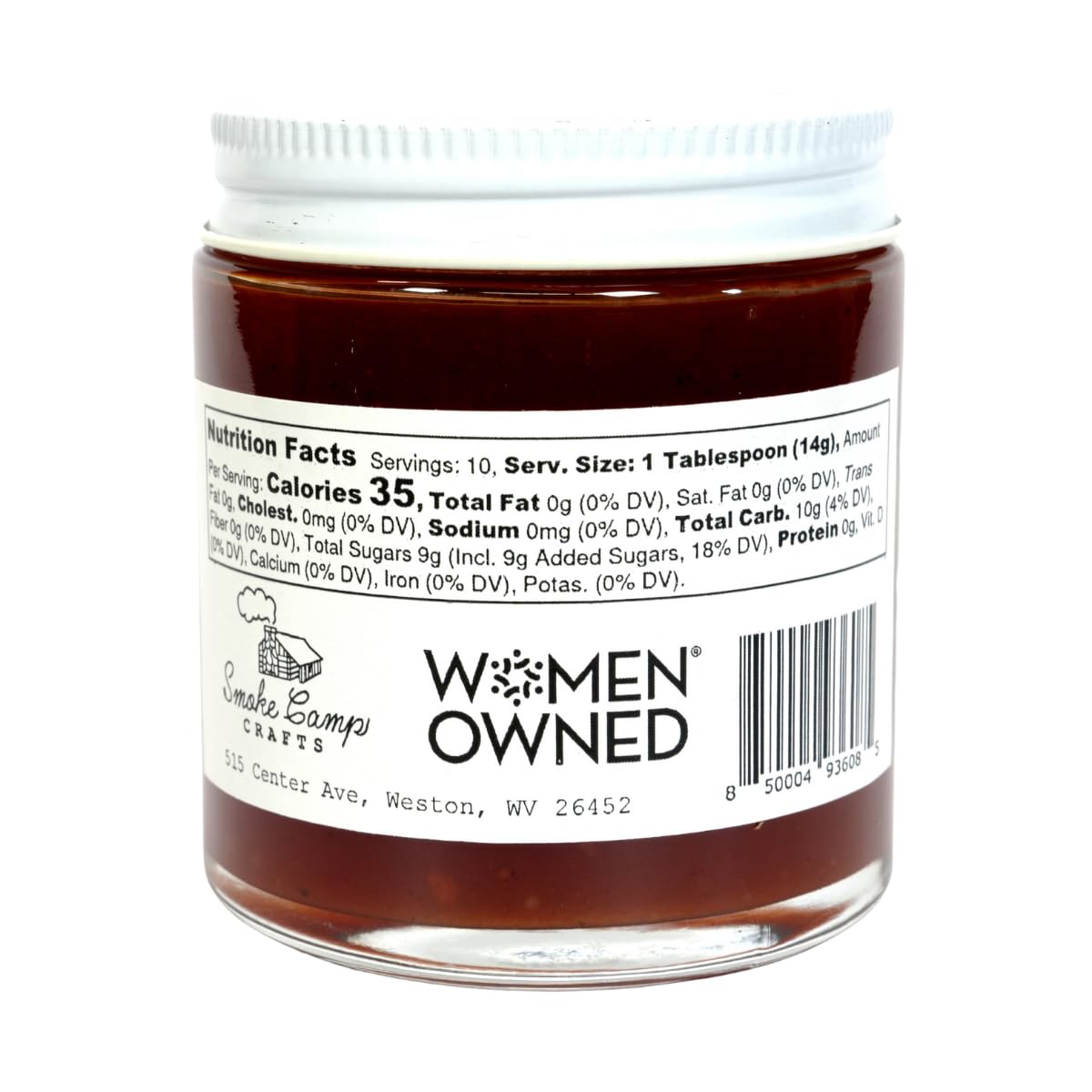 Smoke Camp Crafts Spiced Tomato Jam, 5 Oz - Craft, Gourmet, Unusual Jams & Jellies Made In West Virginia, Usa