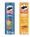 Pringles Potato Chips Flavor Pairing Variety Set 5.5oz - 2 cans (Loaded Potato Skins & Cheddar Cheese)