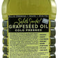 Salute Santé! Cold Pressed Grapeseed Oil – Non-GMO, Kosher – 128 Fl Oz – Healthy Cooking Oil for Frying, Baking & Dressings