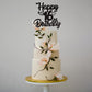 1 Pack Happy 16Th Birthday Cake Topper Glitter Heart Star 16 Fabulous Cake Pick Birthday Sign Cake Decorations For Children 16Th