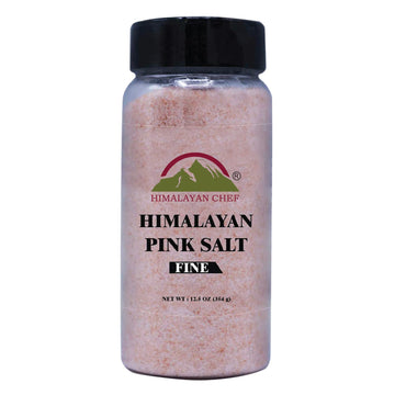 Himalayan Chef Pink Salt Shaker - 12.5 oz, Natural Himalayan Salt, Convenient Size, Ideal for Cooking and Seasoning