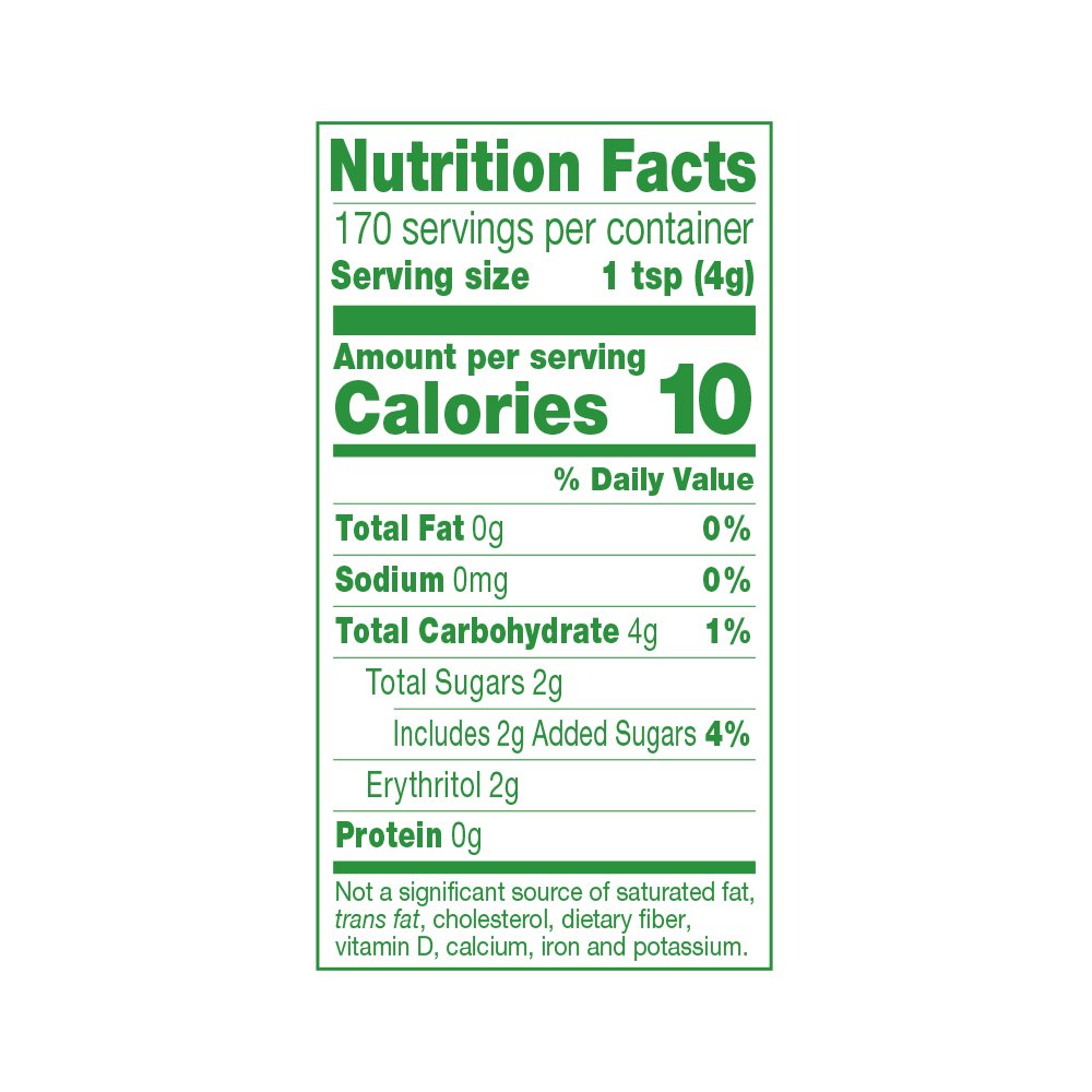 Truvia Cane Sugar Blend, Natural Stevia Sweetener and Cane Sugar, 24 oz (Pack of 4)