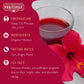 Organic Positively Tea Company Hibiscus Herbal Tea Bags, Non-GMO, Eco-Friendly, 100 Count