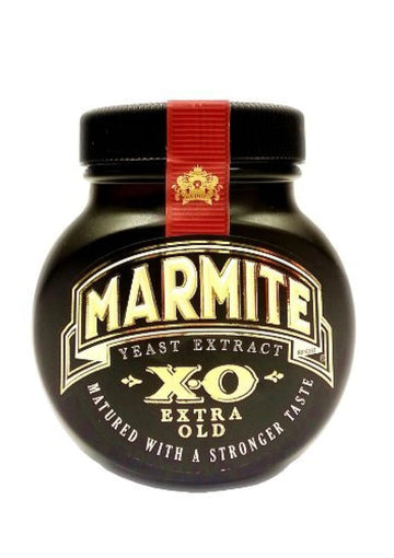 Limited Edition Marmite XO Extra Old Matured longer for a stronger taste 250g jar in Gift box