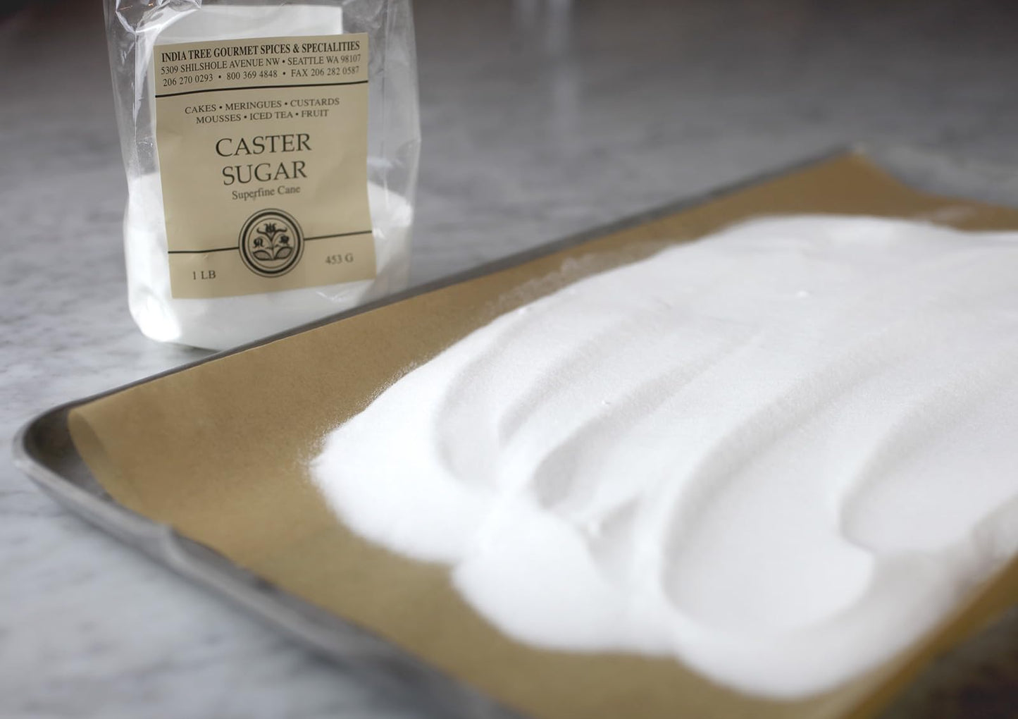 India Tree Superfine Caster Sugar, 1.75 lb, White, Pack of 6, Model ZY-ghm-20201103-56