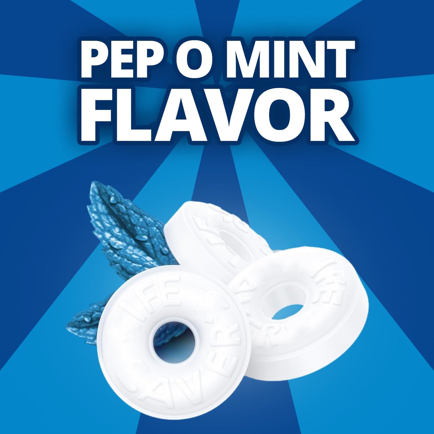 Pep O Mint Mints Bulk Individually Wrapped  2lb Pack of LifeSavrs Hard Candy  Candy in Bulk Perfect for Holidays  Weddings and Corporate Even