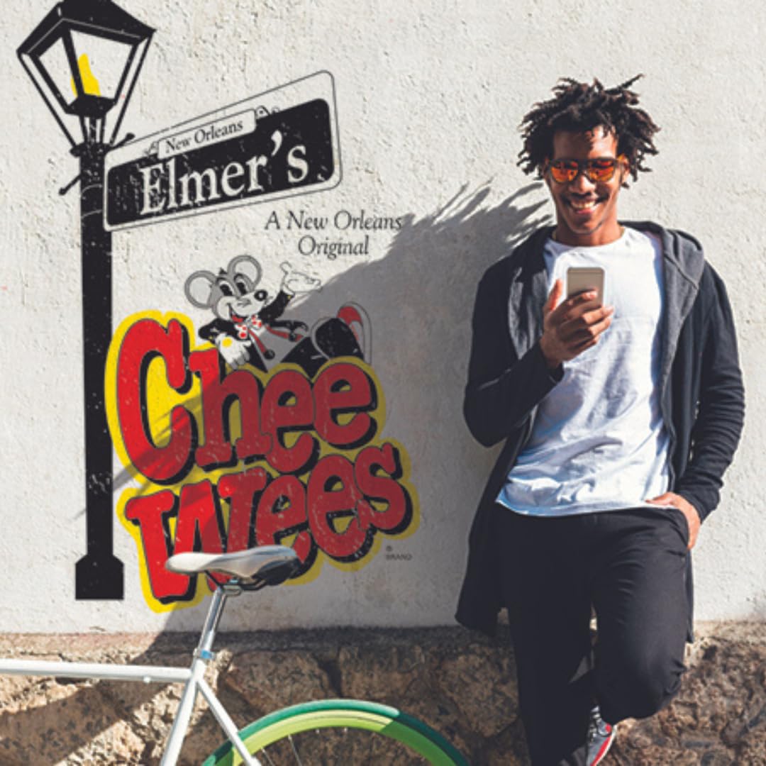 Elmer'S New Orleans Chee-Wee'S, Authentic Nola Bbq Flavor, Irresistible Crunchy Snack Delight 2 Oz Bags, Pack Of 3