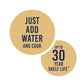 Augason Farms Quick Rolled Oats 4-Gallon Pail, Emergency Food Supply, Everyday Meals, 113 Servings