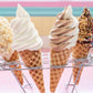 Frostline Vanilla & Chocolate Soft Serve Powdered Ice Cream Mix | Lactose Free | Kosher | 6 lb. Bag Each