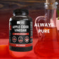 PURE ORIGINAL INGREDIENTS Apple Cider Vinegar Powder, Non-GMO, 365 compact pieces, Multi-color
