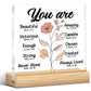 Christian Gifts for Women, Inspirational Religious Gifts for Female Friends on Birthday Mothers Day Christmas, Bible Verses Jesu