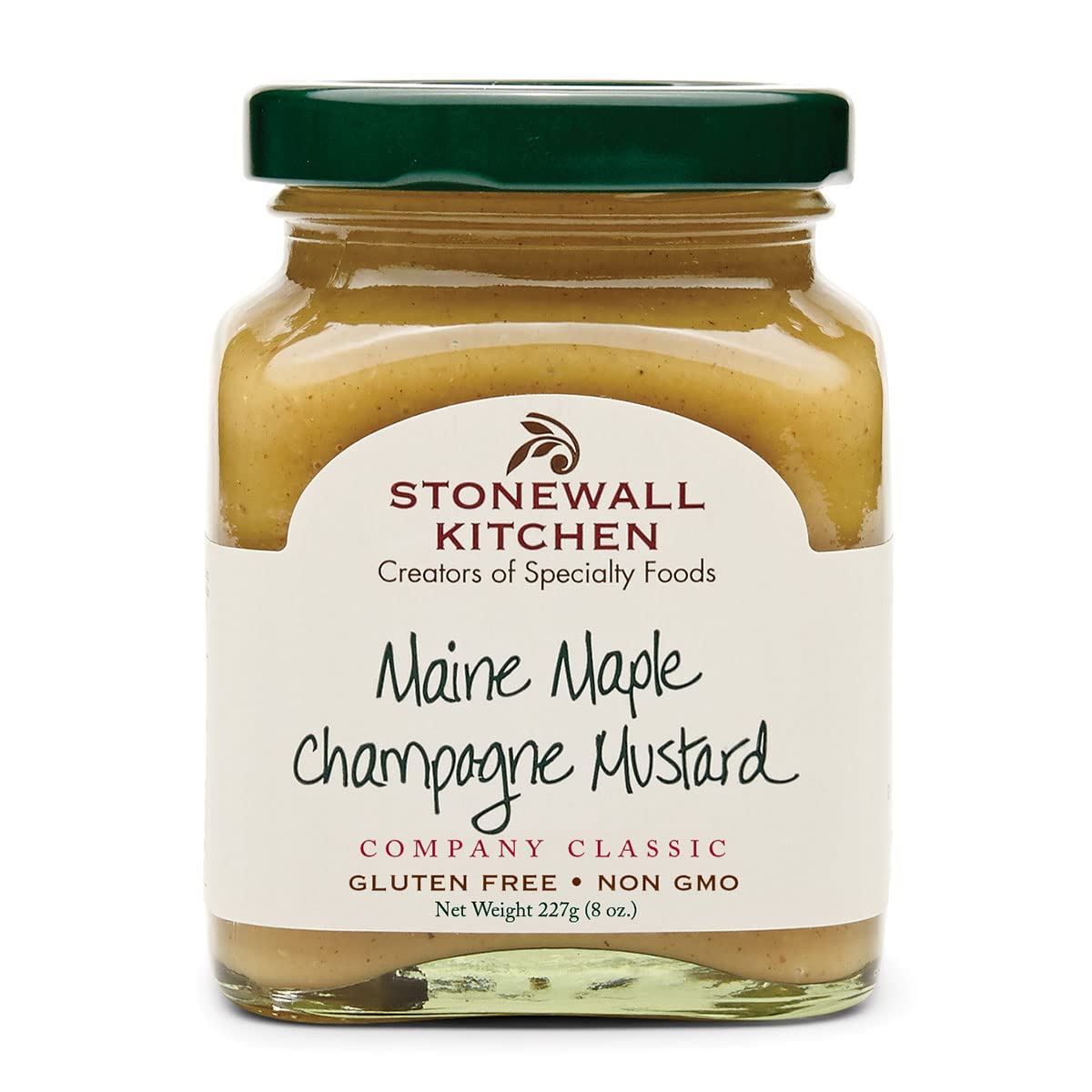 Stonewall Kitchen Maine Maple Champagne Mustard, 8 Ounces, Yellow, Model 120806