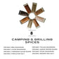 Cpise Organic Camping Spice Set - 8 Essential Spices for Camping & Travel, 8 Piece Assortment