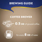 Lavazza Super Crema Ground Coffee, Medium Roast, Arabica And Robusta Blend, 32 Oz Bag (Pack Of 6)