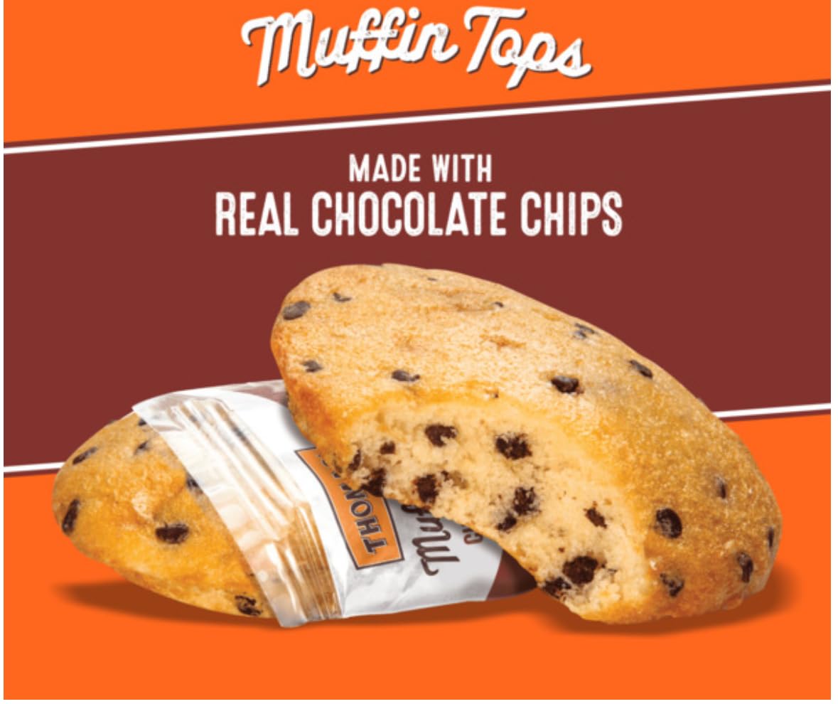 Chocolate Chip Muffin Tops, 6Count, 10.5Oz