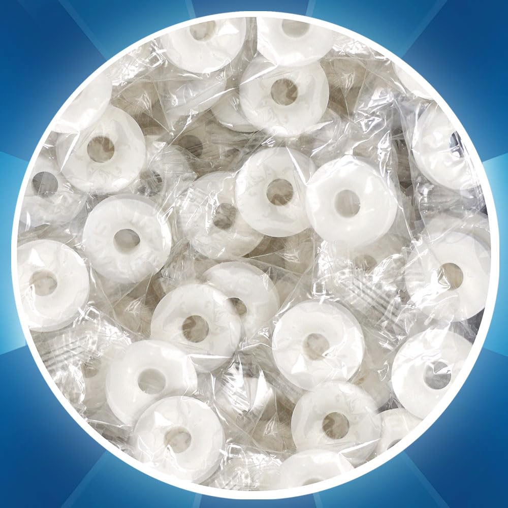 Peppermint Lifesavers, Life Savers Pep-O-Mint 2 Pound Bulk Bag, Peppermint Breath Mints, Peppermint Lifesavers Individually Wrap